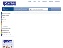 Tablet Screenshot of medical-discount.de